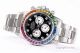 BL Factory Replica Rolex Daytona Rainbow Stainless Steel Watch Cal.4130 40mm (5)_th.jpg